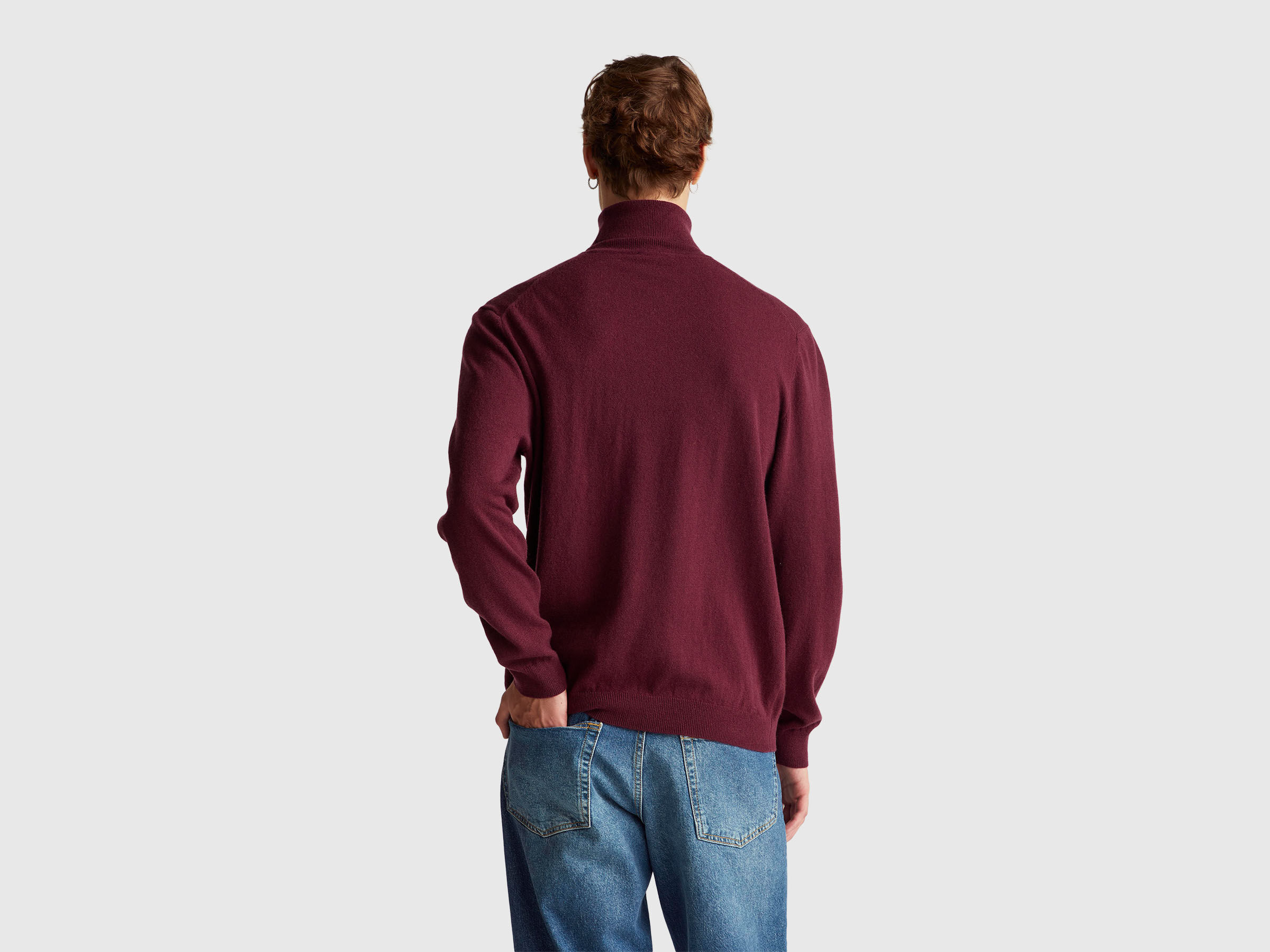 TURTLE NECK SWEATER Men image number 2